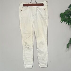Free People White Jeans